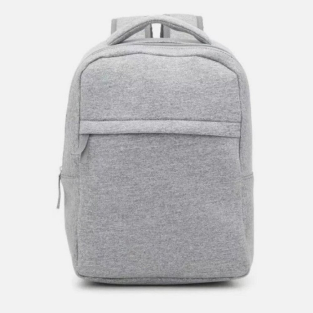 DSW Exclusive NWT Backpack Dual Shoulder strap Heather Gray Fabric Padded Handle